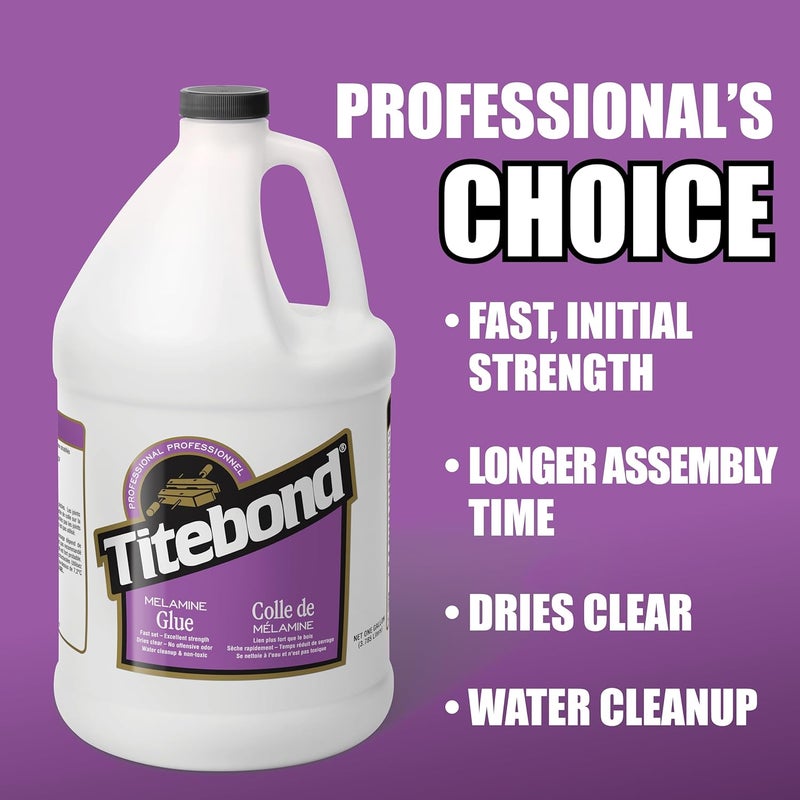 Titebond 4016 Titebond Glue Melamine 1 Gal White - Image 3