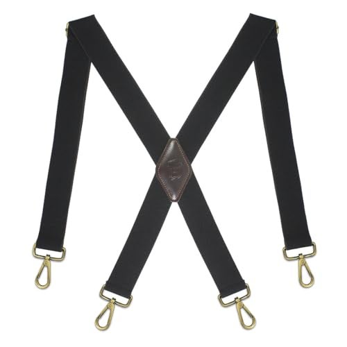 Peluche Hook & Go Heavy Duty X Back 4 Hooks Suspender for Men (Strap Width- 38 mm) - Image 1