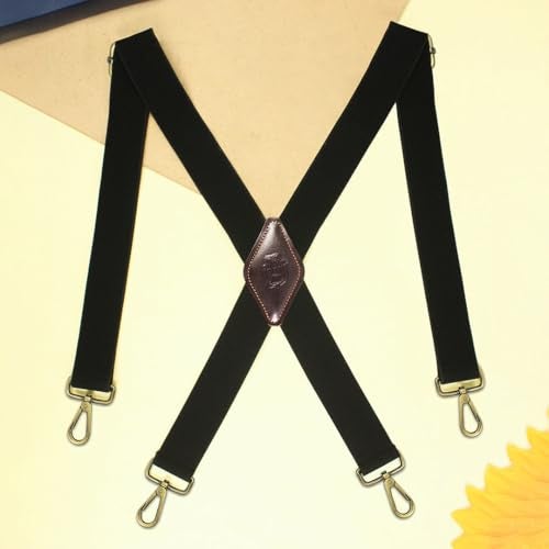 Peluche Hook & Go Heavy Duty X Back 4 Hooks Suspender for Men (Strap Width- 38 mm) - Image 2
