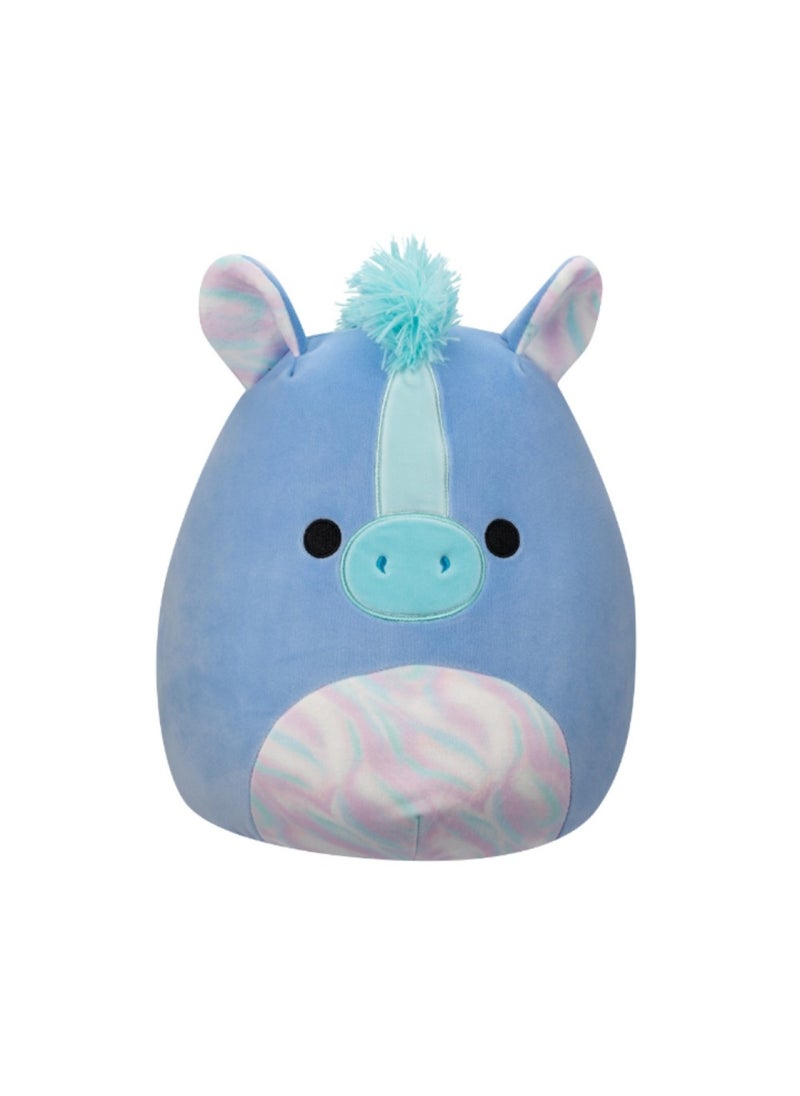 Squishmallows - 12 inch Romano Blue Hippocampus W/Iridescent Belly , Officially Licensed Kellytoy Plush Toy, Colorful Soft Toy, Gift for Kids, Girls & Boys Washable Squishy Stuff Toy Multicolor All Age - Image 1