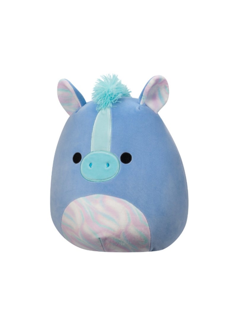 Squishmallows - 12 inch Romano Blue Hippocampus W/Iridescent Belly , Officially Licensed Kellytoy Plush Toy, Colorful Soft Toy, Gift for Kids, Girls & Boys Washable Squishy Stuff Toy Multicolor All Age - Image 1