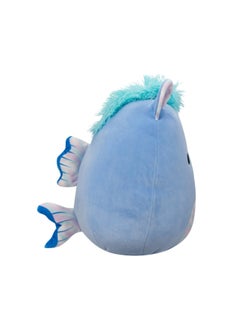 Squishmallows 12 inch Romano Blue Hippocampus W/Iridescent Belly , Officially Licensed Kellytoy Plush Toy, Colorful Soft Toy, Gift for Kids, Girls & Boys Washable Squishy Stuff Toy Multicolor All Age  - Image 5