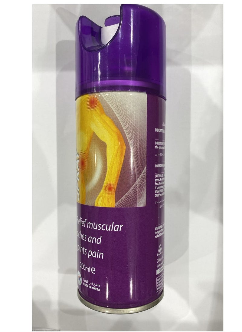 move Moov on Spray for Relief from Joint and Muscle Pain  - Image 4