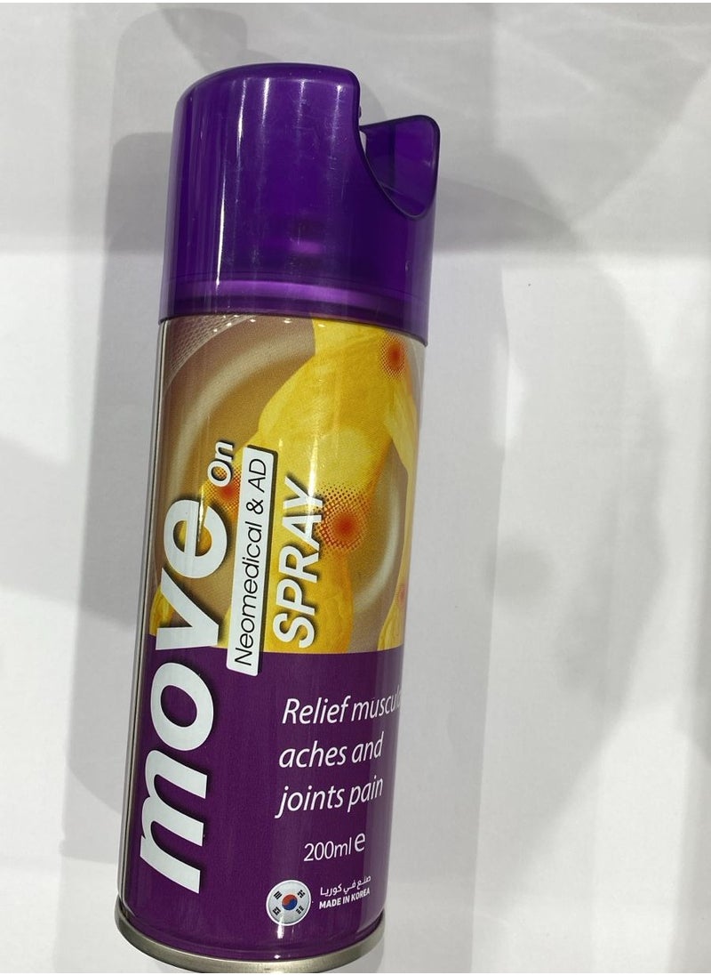 move Moov on Spray for Relief from Joint and Muscle Pain  - Image 3
