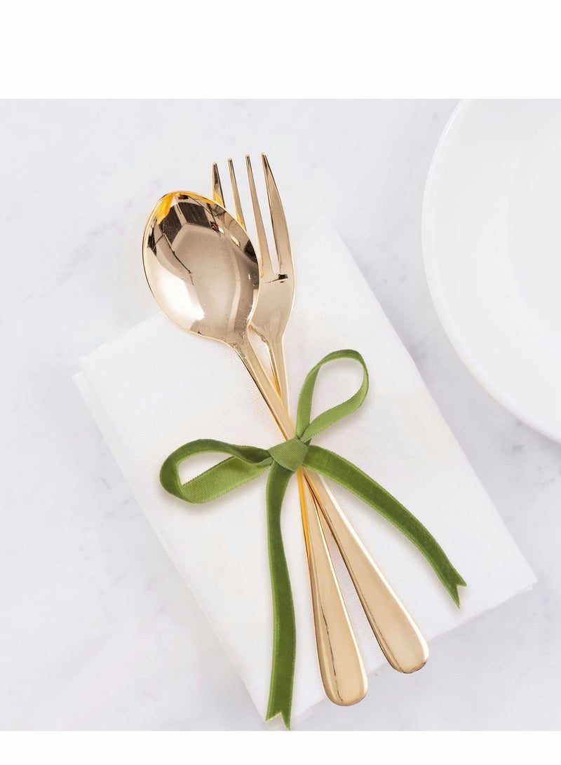 Excefore Vintage Velvet Ribbon Single Face Spool Satin for Wreath Decoration DIY Bow Craft Gift Wrapping (Light Blue, 1cm, 50 Yard) - Image 4