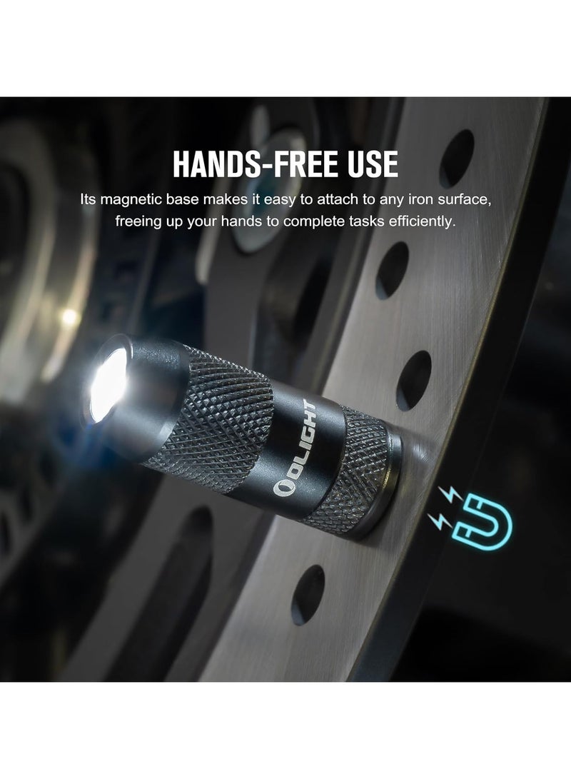 EDC Rechargeable Keychain Flashlight 50 Lumens Compact and Portable Mini LED Keyring Lights with Built-in Battery Ideal for Everyday Carry and Emergencies - Image 4