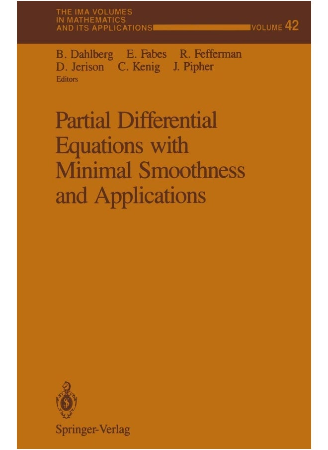 null - Partial Differential Equations with Minimal Smoothness and Applications - Image 1