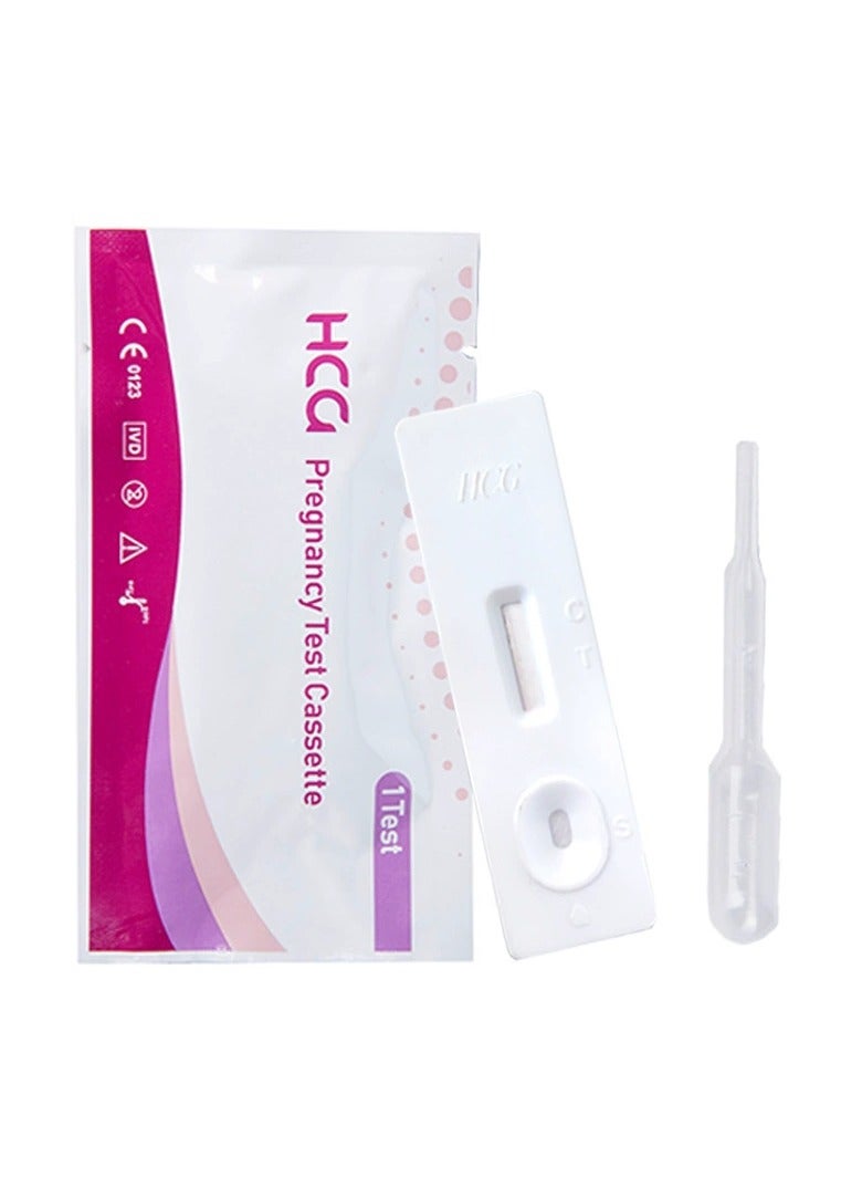 Generic HCG Strip Testing Kit – Early Indicator Tool for Home, 10 Pack with Cups  - Image 2