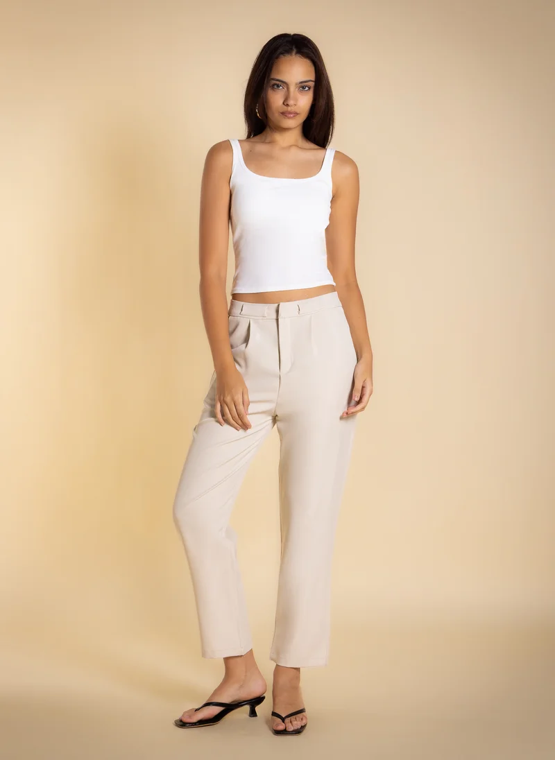 شايبس PLEATED TAILORED TROUSERS