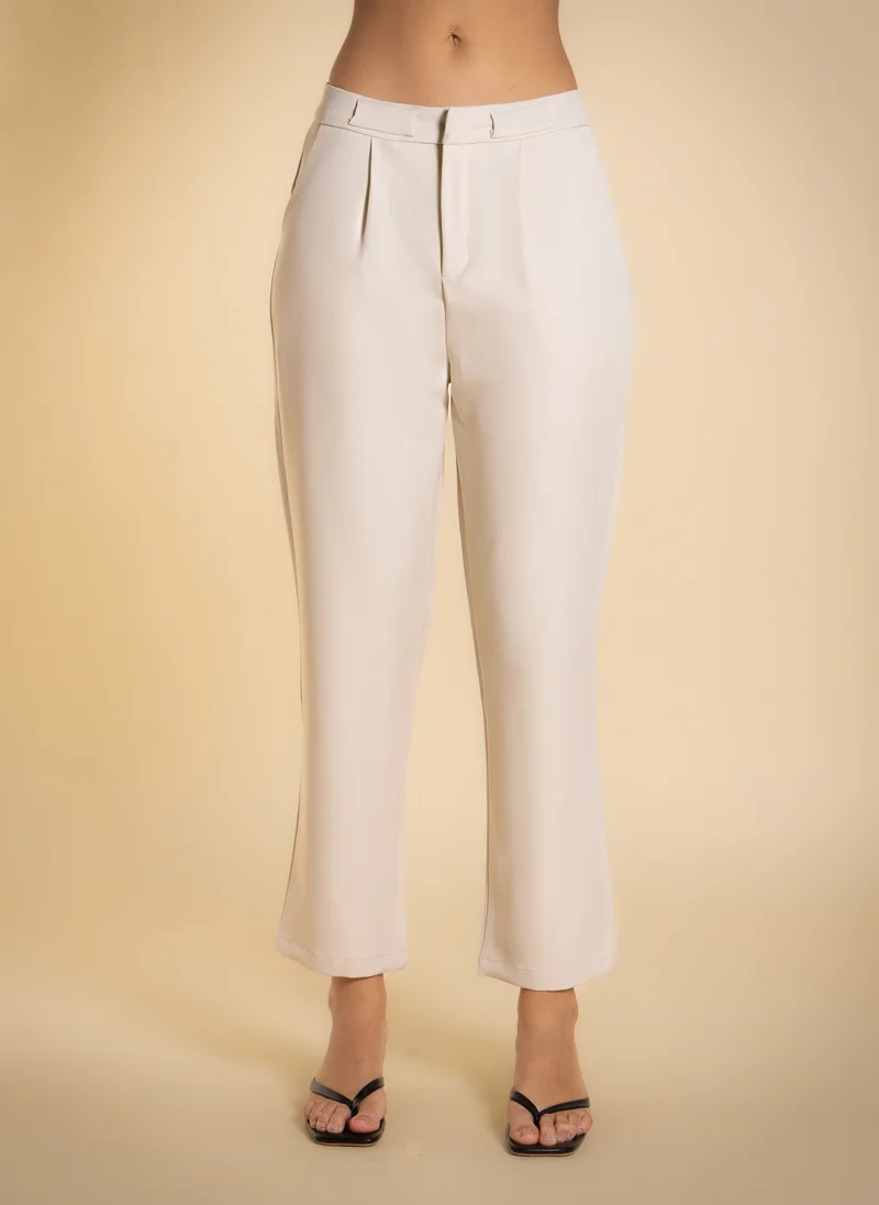 شايبس PLEATED TAILORED TROUSERS