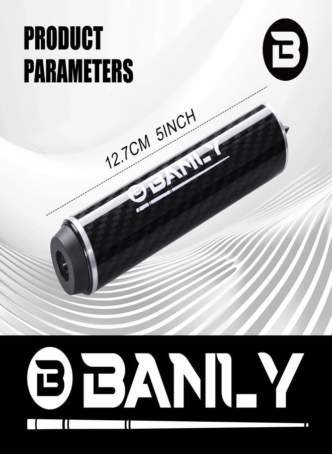 Banly 3'' 5'' 6'' 8'' Cue Extension with 3 Bumpers Carbon Fiber Billiards Accessories MEZZ Predator PERI JFlowers Fury Pool Cue - Image 4