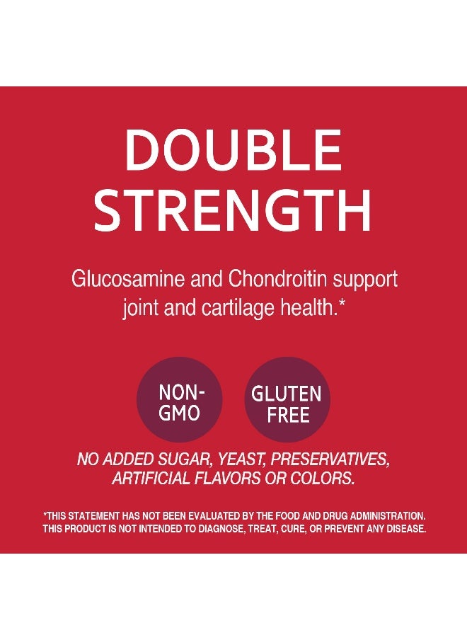 21st CENTURY - 21st Century, Glucosamine Chondroitin, Double Strength, 180 Tablets - Image 1
