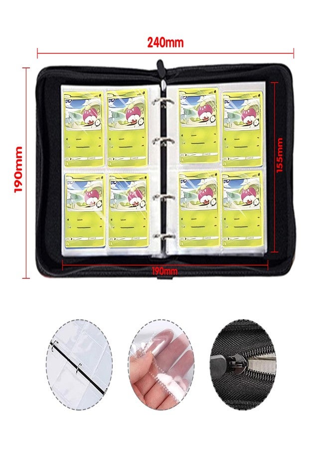 Extalas Playmat for One Piece Card Game for Two Players, 24x24 inches, with 4-Pocket Card Binder Set and 400+ Card Capacity (Smell) - Image 4