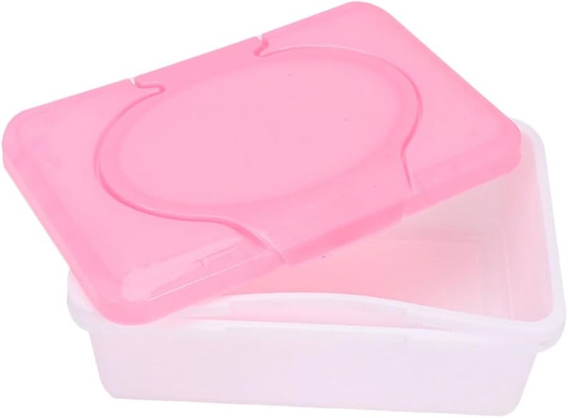 Refillable Plastic Wet Wipes Dispenser Box For Bathroom Travel And Desktop Organization - Image 1