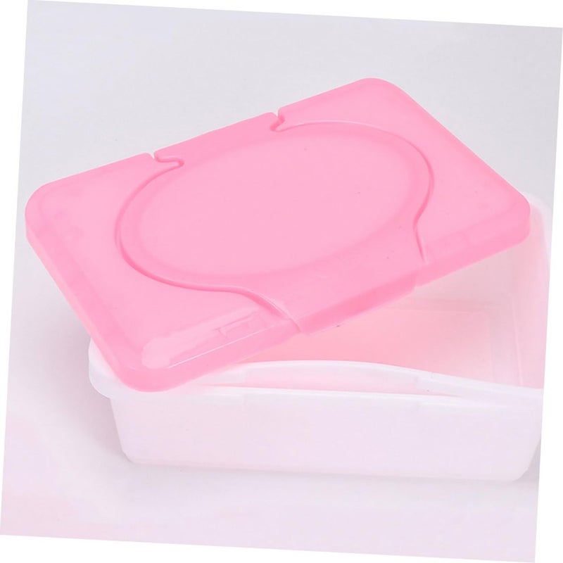 Refillable Plastic Wet Wipes Dispenser Box For Bathroom Travel And Desktop Organization - Image 5