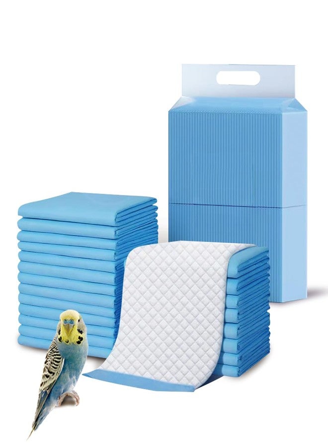 Niwaes Disposable Bird Cage Liner Birds Cage Liners Super Absorbent Birdcage Liners Parakeet Cage Training Accessories with Quick-Dry Surface for Cockatiels Canaries Parrots - Image 1