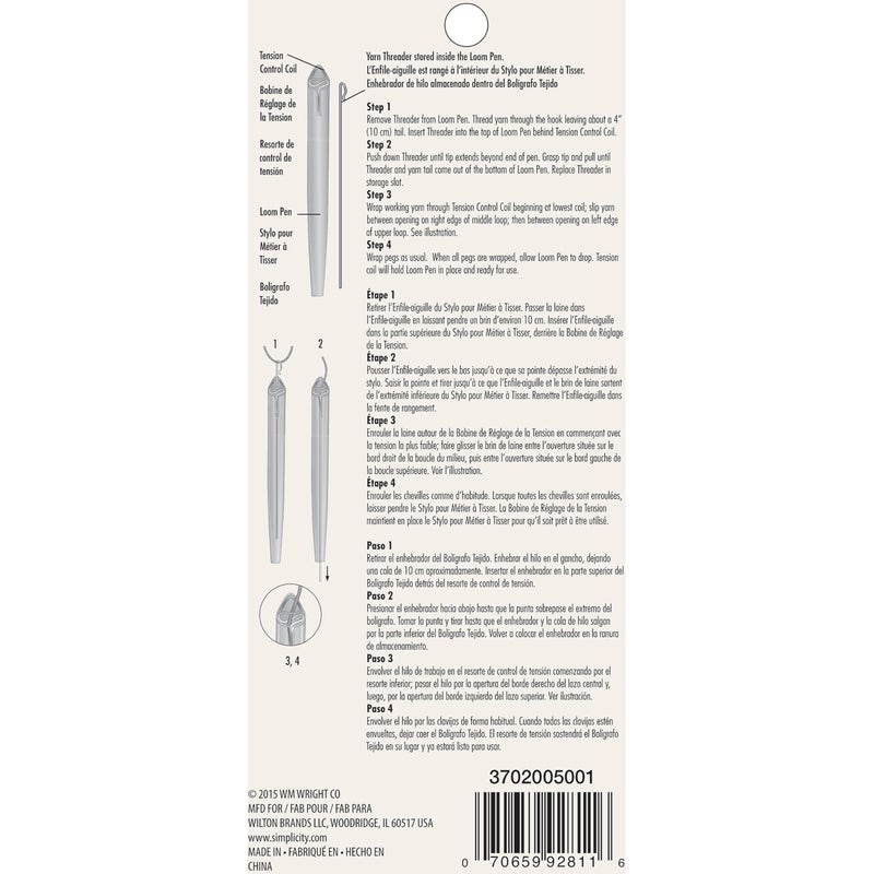 Boye 3702005001 Boye Loom Pen Yarn Craft Tool - Image 2