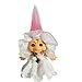 Yintlilocn Vintage Troll Dolls Retro Troll Doll Chromatic Adorable for Collections School Project Arts and Crafts Party Favors 75 TallInclude The Length of Hair White - Image 2