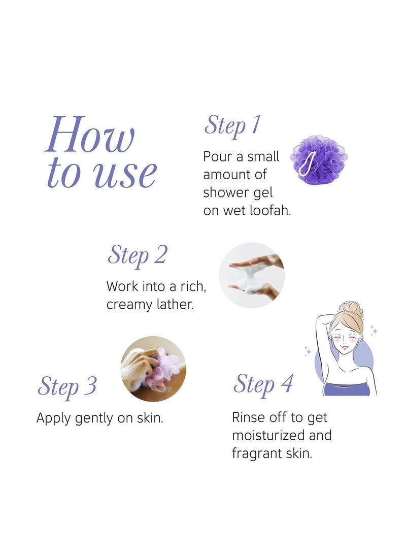 ياردلي جل استحمام منعش من ياردلي لندن مورنينج ديو للنساء مع زنبق الوادي وفرانجيباني، غسول استحمام يومي متوازن مع زيوت الزهور الطبيعية لبشرة جميلة، 250 مل - Image 4