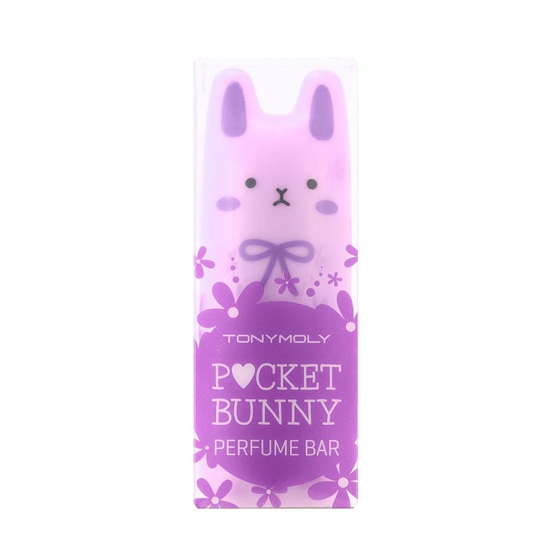 TONYMOLY Bloom Bunny Pocket Bunny Bar Solid Perfume Stick for Women â€“ Long Lasting Citrus, Bergamot & Rose Fragrance Balm â€“ Cute Korean Travel Size Solid Perfume for On-The-Go Freshness - Image 4