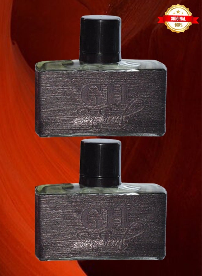 جي أتش 2 قطع عطر جي اتش سنشيوال 80 مل - Image 1