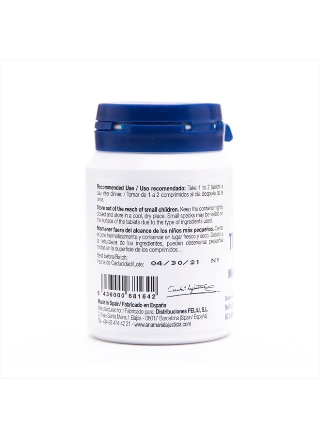 TRYPTOPHAN,MELATONIN, Magnesium,Vitamin B6-60TABS. ANA Maria LAJUSTICIA