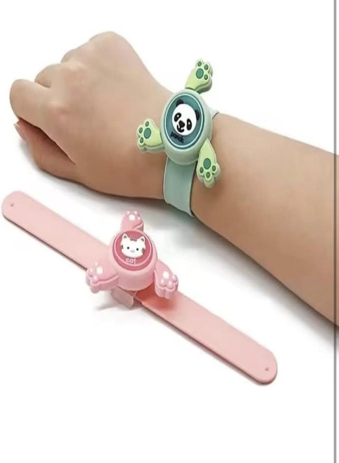 Returngifts Slap Bands, Wrist Band activity toy with LED Light for Birthday Return Gift Best return gifts for party in bulk for kids. (Pack of 3) - Image 3