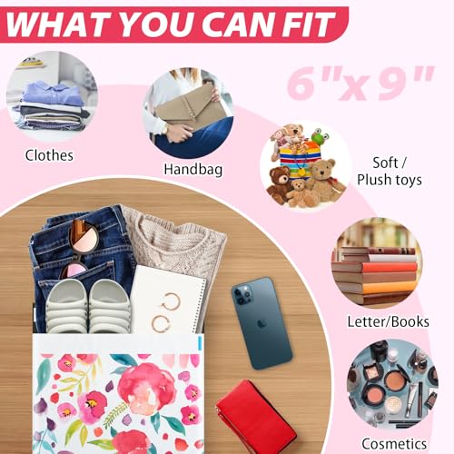 Oududianzi Poly Mailers 6x9, 100PCS Shipping Bags, Mailing bags, Mailers Poly Bags for Shipping, Shipping Envelopes, Packaging Bags for Small Business - Floral - Image 3