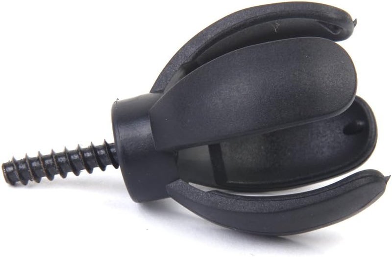 كلاراكو مخلب التقاط كرات الجولف الأسود العملي، أداة التقاط وملتقط ومصاصة تناسب معظم مقابض المضارب - Image 2