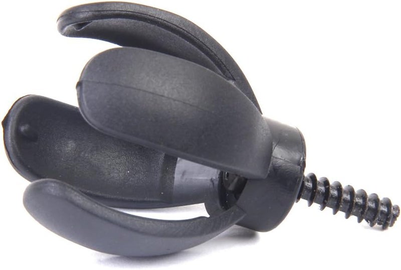 كلاراكو مخلب التقاط كرات الجولف الأسود العملي، أداة التقاط وملتقط ومصاصة تناسب معظم مقابض المضارب - Image 1