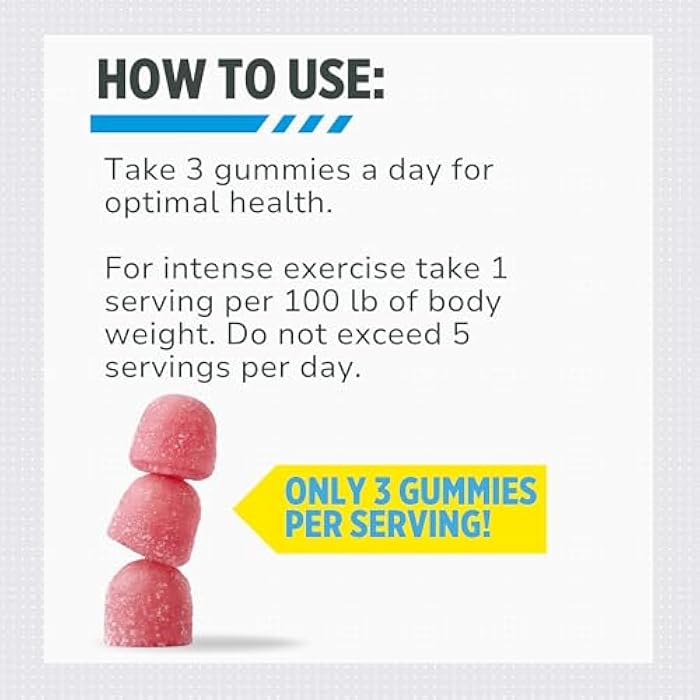 CON-CRET Creatine HCl Gummies for Men & Women | Muscle, Cognitive, Cellular Energy Support | No Bloating or Cramps | USA Made | Berry Zing (60 Count) - Image 4
