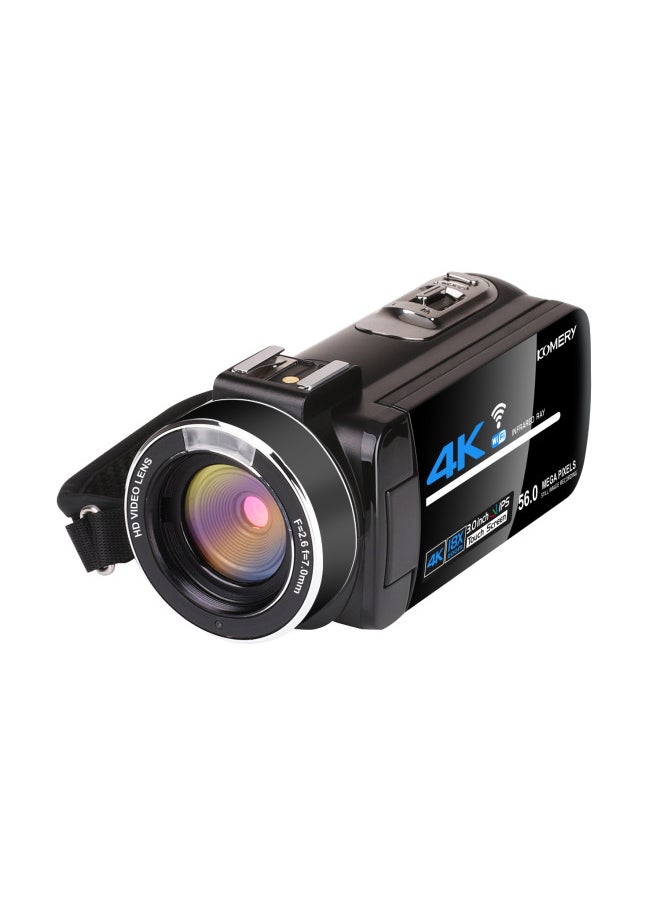 Generic 4K WIFI HD Digital Camera 18x Zoom Touch Screen Camera-Body Color:Noise Reduction Microphone  - Image 5
