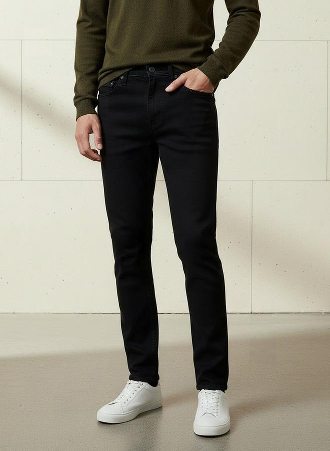 Splash FAV Men Skinny Fit Flexi Waist Pocket Jeans - Image 1