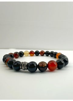 Kehribar Point Agate Stone Bracelet  - Image 1