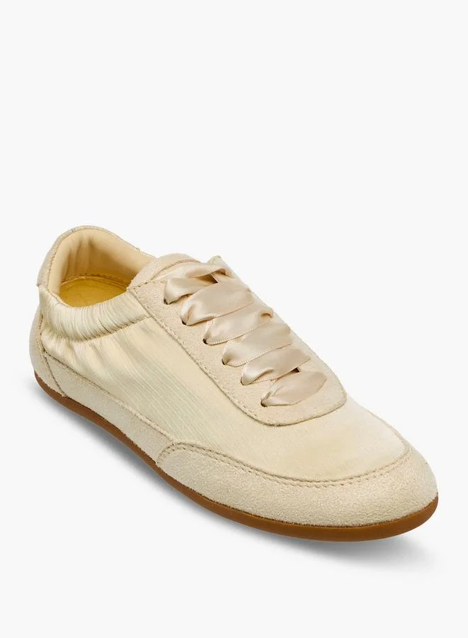 Girls Lace-Up Sneakers