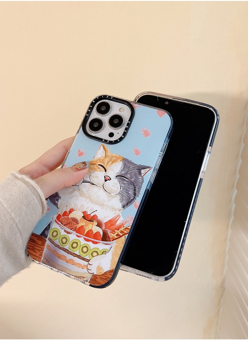 Casetify - Case for iPhone 13 Pro Cute Cat Pattern Cover - Image 1
