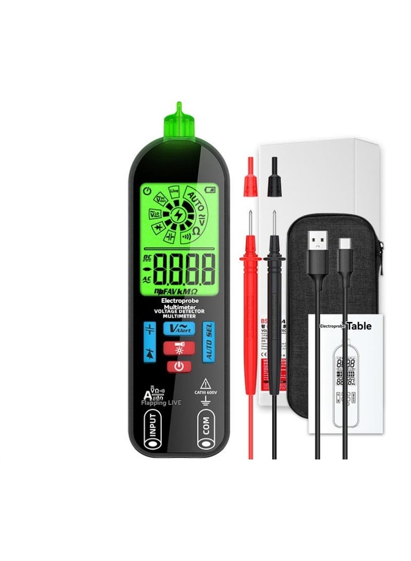 M MIAOYAN Digital Smart Multimeter with Large Display and High Protection for Home and Industrial Use - Image 2