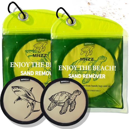 MNZZ Sand Remover Bag Travel Kit Quick Dry Portable Beach Accessories Pouch for Blanket Chair Cover Shell Umbrella Tent Hat Toy Shovel Shade Canopy Pool Picnic Hiking Compact Lightweight - Image 1