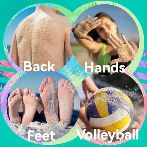 MNZZ Sand Remover Bag Travel Kit Quick Dry Portable Beach Accessories Pouch for Blanket Chair Cover Shell Umbrella Tent Hat Toy Shovel Shade Canopy Pool Picnic Hiking Compact Lightweight - Image 5