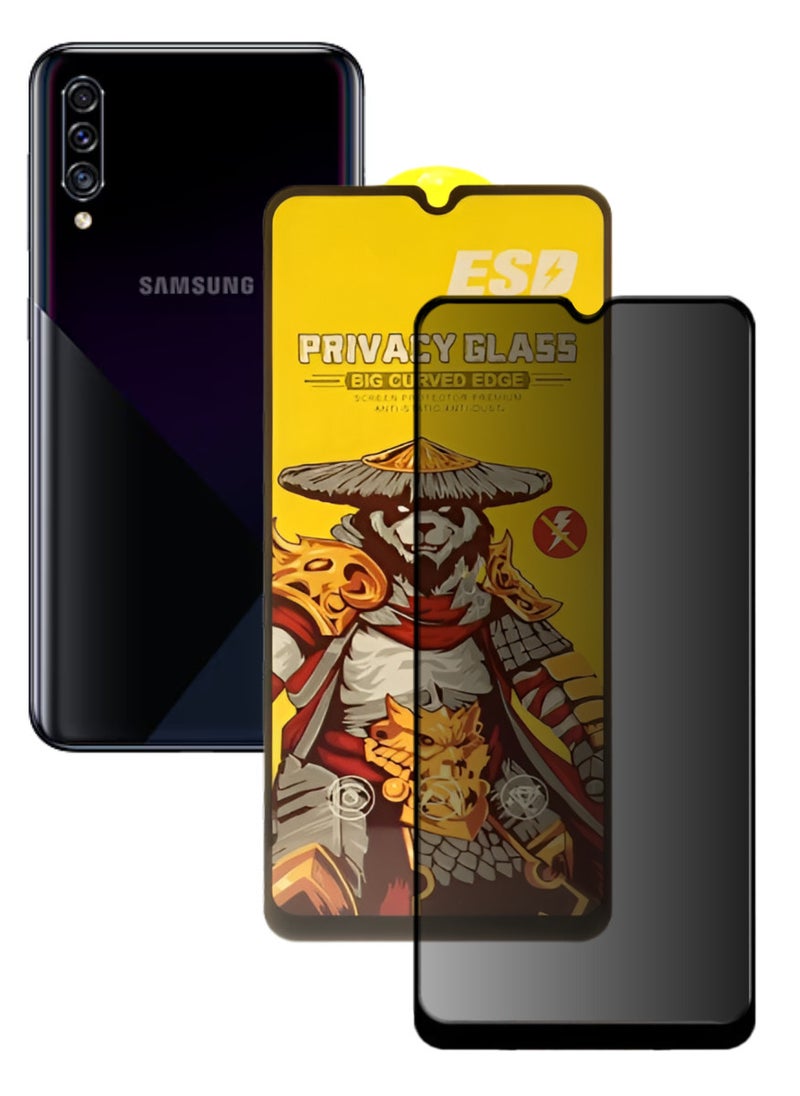 ESD Tempered Dustproof Privacy Glass Screen Protector Compatible For Samsung Galaxy A30s - Image 1