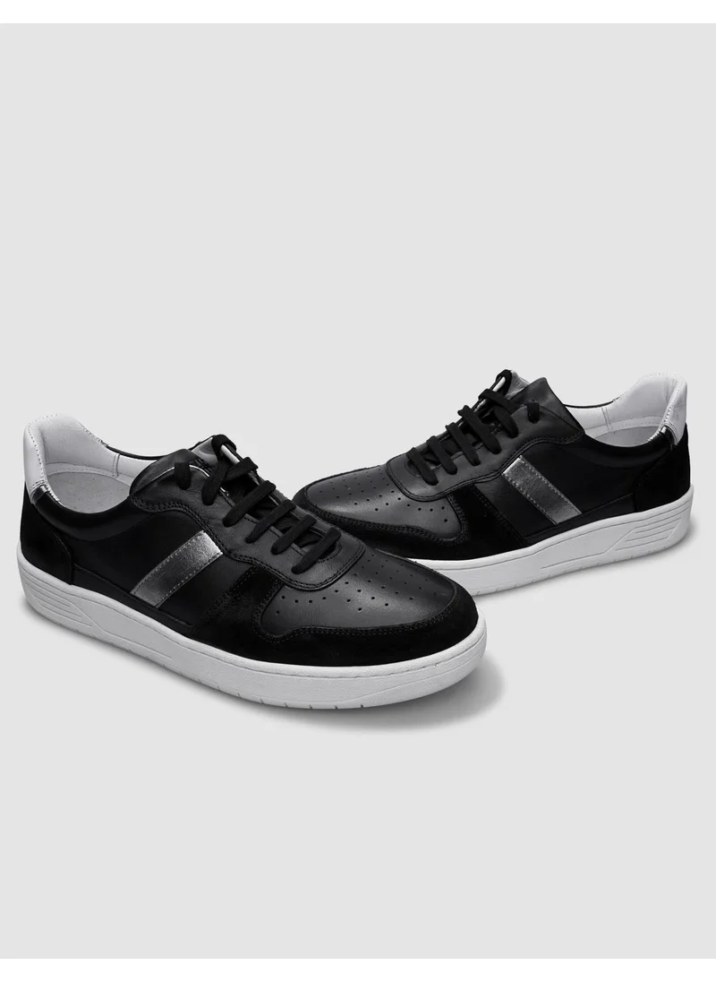 كاباني Leather Black Women's Sports Shoes