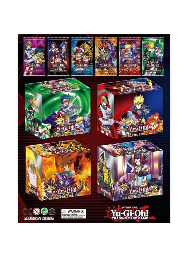 Yu-Gi-Oh! Card Deck, 288 English-Language Cards, Cross-Border Border Trade Cards, Accessory Card Deck, Laser Flash Card, Anime Card - Image 1