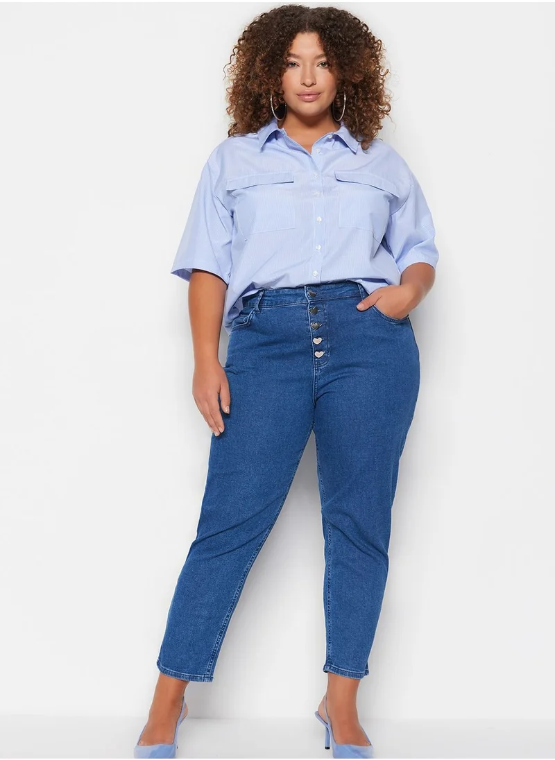 Trendyol Curve High Waist Mom Jeans