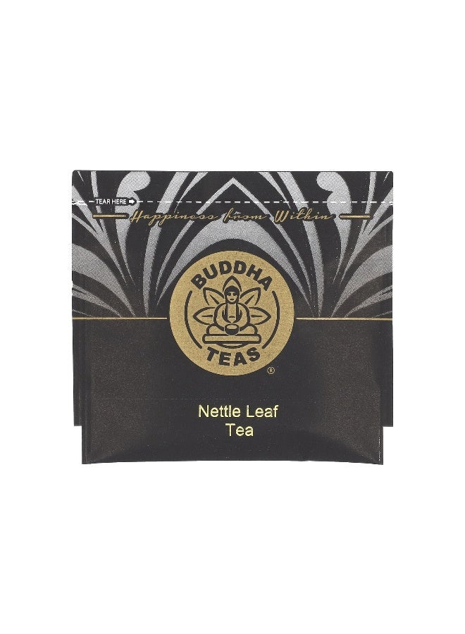 BUDDHA TEAS شاي بودا، شاي أعشاب عضوي، ورق القراص، خالي من الكافيين، 18 كيس شاي، 0.83 أونصة (24 جرام)  - Image 3
