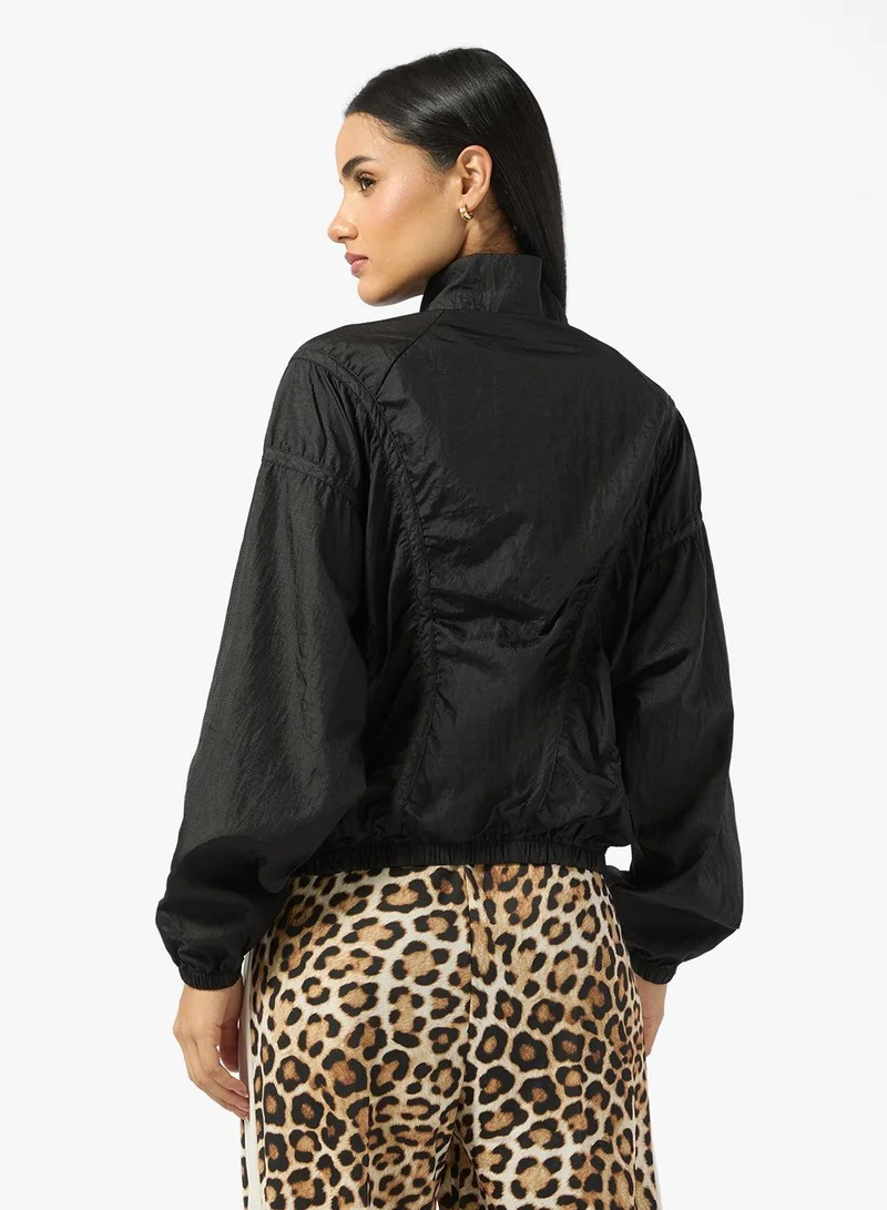 بوما جاكيت منسوج كبير الحجم