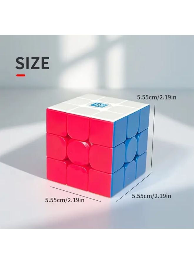Magnetic Cube Smooth Rotation 3x3 Magnetic Cube Puzzle V2 ABS Material Brain Teaser - Image 3