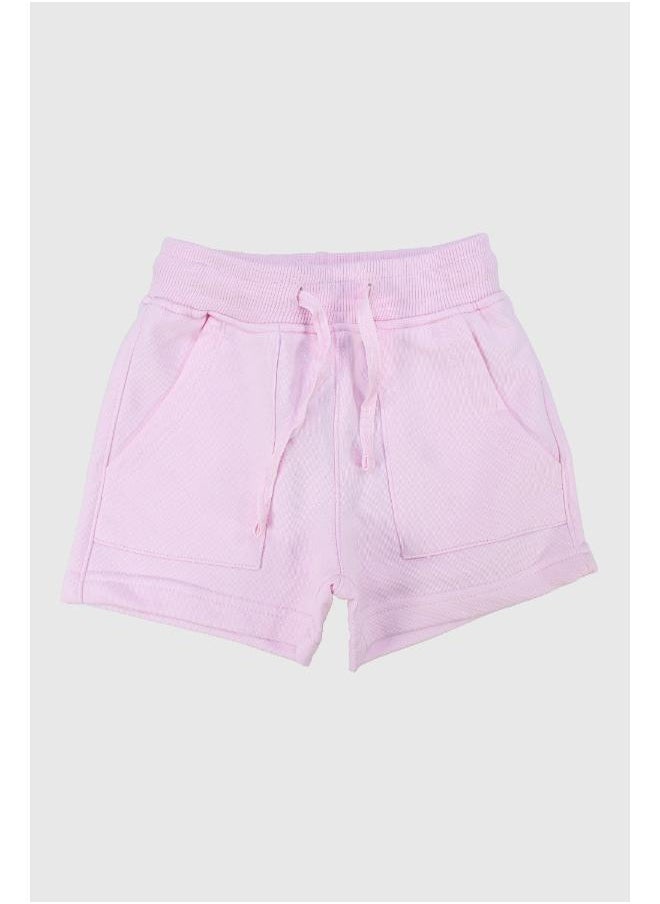 playmore Girls' Pink Comfy Shorts  - Image 1