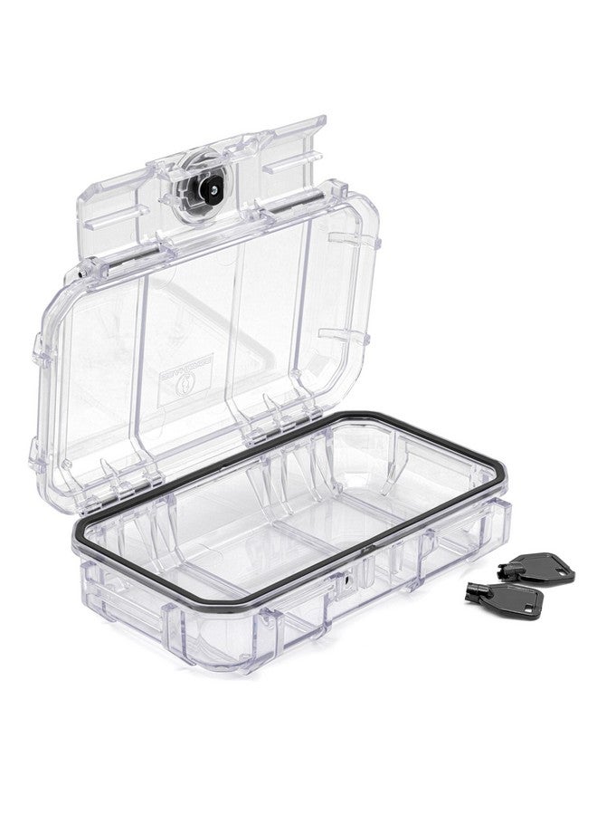 Seahorse 56 Oem Portable Waterproof Dry Box Hard Protective Micro Case Mil Spec/Usa Made / Ip67 Waterproof/Lockable/Airtight/Smell Proof For Hand Tools Ammo Boxes Stash Box - Image 1