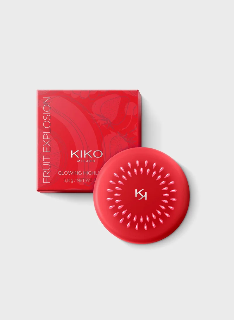 KIKO MILANO Glowing Highlighter - Coral Sunset