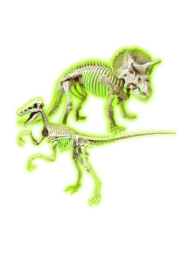 Clementoni Triceratops and Velociraptor Dig Kit | STEM Toys | Science Toys | Educational & Learning Toy | Gift for Kids and Science Lover - Image 2